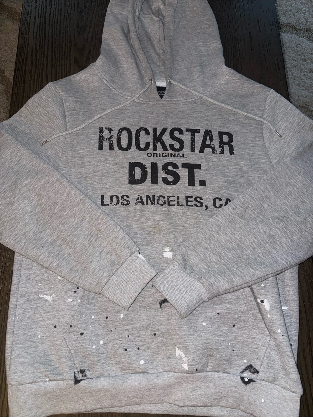 Rockstar Dist. Original Hooded Sweatshirt - Gray